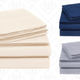 AmazonBasics Essential Cotton Blend Sheet Set - Queen | $25 | Amazon
AmazonBasics 400 Thread Count Sheet Set, - Queen, Dark Gray | $36 | Amazon
AmazonBasics 400 Thread Count Sheet Set - King, Navy | $23 | Amazon
AmazonBasics 400 Thread Count Sheet Set - Queen, Smoke Blue | $32 | Amazon